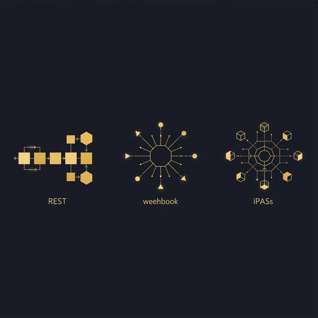 REST API, Webhook und iPaaS im Vergleich für KMU