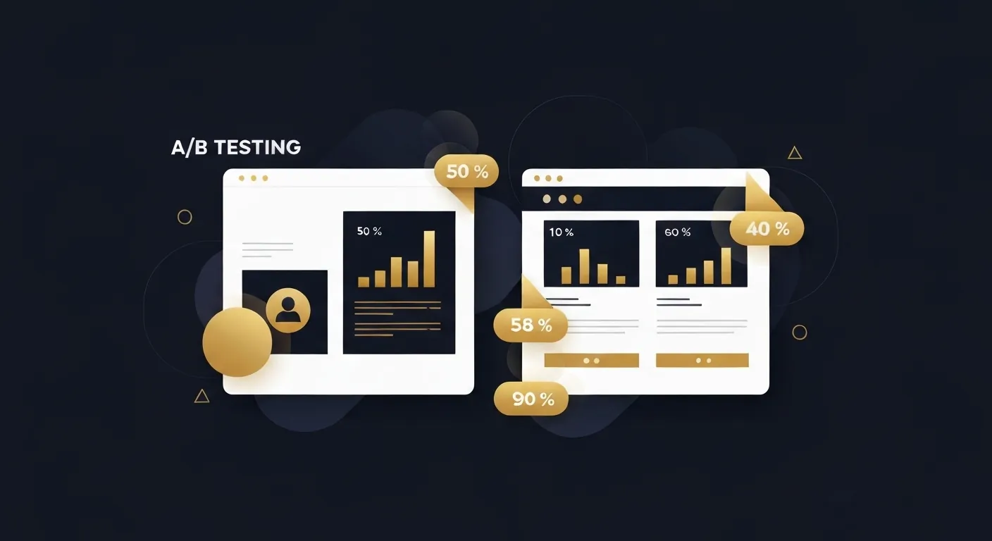 A/B-Testing zweier Landing Pages
